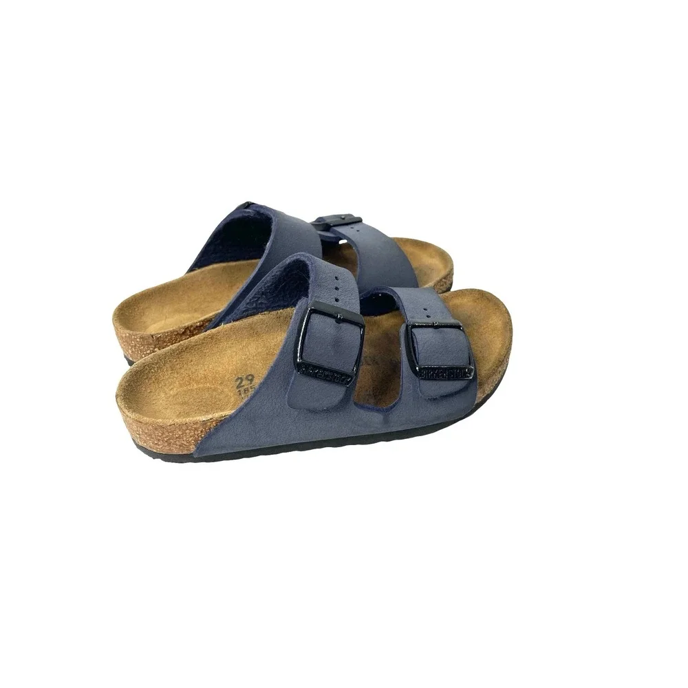 Birkenstock Arizona kids sandals Size 11C navy blue